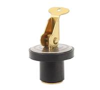 QANYEGN Brass Drain Plug, Rugged Compression Drain Plug, Strong Sealing Compression Drain Plug for Boat Marine Sinks Beams Baitwells (3/4Inch/ Diameter: 18.8mm)