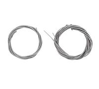 QANYEGN Crises de guitare basse Ensemble, cordes de guitare basse en acier inoxydable à 5 cordes, corde de basse électrique pour les pièces de remplacement de guitare de basse élec