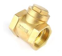 Qanyegn DN40 Valve à contre-disque, non retour à sens unique Empêchez le débit arrière, en laiton femelle sans retour