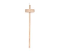 QANYEGN Drop Spindle Kit, Hand Carved Drop Spindle, Beech Top Whorl Drop Spindle for Knitting, Weaving, Felting, Bobbles, Crochet