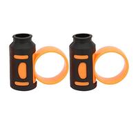 QANYEGN Drum Stick Control Clip, Finger Controller, Anti Slip Drummer Rotating Auxiliary Tool for Drummer (Orange noir)