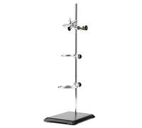 QANYEGN Ensemble de support de stand de laboratoire, plate-forme de laboratoire Base de serre de file, support d'instruments de laboratoire utilisé dans la chimie ou le laboratoire