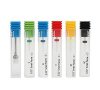 QANYEGN Ensembles de forets à ongles 6 pièces, jeu de mèches de limes à ongles en céramique, mèches pour enlever les cuticules pour les artistes des ongles en Gel acrylique, manucu