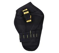 QANYEGN Étui de perceuse, Sac de Rangement pour perceuse électrique Oxford, organisateurs de Sacs Utilitaires Multi-Poches pour conducteur, perceuses à poignée en T, clé, Marteau (Yellow Webbing)