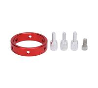 QANYEGN Guiding Scope Rings, 6 Hole 50mm Guiding Scope Rings with M6 Screw, Aluminum Alloy Telescope Accessory for Astrophotography
