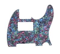 QANYEGN Guitar Strats Pickguard, Acrylic Humbucker Pickguard, Abalone Style Guitars Pick Guard for TL Electric Guitar Replacement Parts