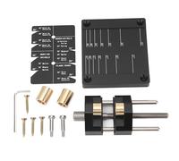 QANYEGN Kit de gabarit d'affûtage de burin, guide de support d'affûtage d'affûteur de burin, gabarit d'affûtage de burin en alliage d'aluminium pour angles de burin et de plan