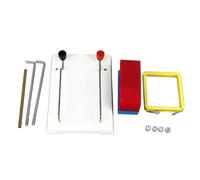 QANYEGN Kit d'induction électromagnétique, kit de modèle d'expérimentation de Physique, Ensemble d'outils pédagogiques de démonstration d'expérimentation pour Laboratoire Scolaire