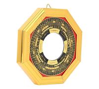 QANYEGN Miroir Concave Convexe Feng Shui, Miroir Bagua Traditionnel Chinois, Miroir Porte-Bonheur pour la Maison Et L'entreprise, Miroir Attirant la Fortune(13.5cm Convex Mirror)