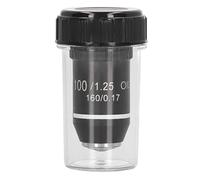 QANYEGN Objectif du Microscope, Objectif Objectif à Haute puisnce, Objectif d'objectif d'agrandissement 100x pour mener des recherches scientifiques