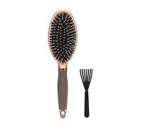 QANYEGN Oval Hair Brush, Wide Tooth Home Air Cushion Comb, Gasbag Style Anti Static Detangling Comb for Through Frizz and Knots