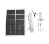 QANYEGN Panneau Solaire, Panneau Solaire en Silicium monocristallin Mural, Chargeur Solaire avec Support pour la Porte vidéo 4 3 Plus 2 (White)
