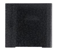 QANYEGN PEO PEI Build Plate, 3D Printer Platform, Double Sided Diamond PEO Textured PEI Sheet 3D Printer Platform for MK3 MK3S MK4 MK2.5S 3D Printers (254x241mm)