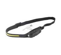 QANYEGN Phare LED Lampe frontale de chargement USB, lampe frontale LED à faisceau large, interrupteur à double bouton à 4 niveaux, phares COB à détection intelligente