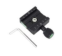 QANYEGN Plaque à dégagement Rapide en métal, tête de sphère de trépieds de Plaque de Serrage en métal, Outil pour tête de sphère de trépied d'appareil Photo Reflex numérique