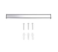 QANYEGN Porte-couteau magnétique, bandes de couteaux magnétiques à montage mural, porte-couteau à bande magnétique en alliage d'aluminium pour cuillères à ciseaux de cuisine (45,7 cm / 18 pouces)