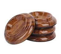 QANYEGN Poux de piano, roues de piano vertical Protégeurs de sol, tapis de piano à tasse ronde anti-disque pour protéger les planchers en bois, carreaux ou moquette