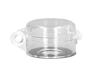 QANYEGN Protecteur De Couvercle D'interrupteur, Couvercle Anti-poussière Transparent pour Interrupteur D'arrêt d'urgence De sauvegarder D'interrupteur à Bouton-Poussoir De 30 Mm