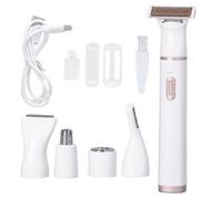 QANYEGN Rasoirs électriques, tondeuse bikini pour femme, épilateur électrique 5 en 1 pour femmes, pour poils du nez, visage, sourcils, bras, jambes, aisselles