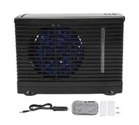 QANYEGN Refroidisseur d'air de voiture, ventilateur de refroidissement de refroidisseur de voiture, climatiseur portable DC 12 V réglable à 2 vitesses pour voitures camions RV