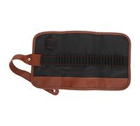 QANYEGN Rouleau De Sac à Crayons, Sac en Toile, Organisateur D'outils De Dessin, pour Placer des Stylos Crayons Divers Outils De Dessin Papeterie(24 Grids)