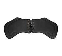 QANYEGN Selle De Déflecteur De Chaleur 2 Pièces, Cté De Déflecteur De Chaleur en PU, Coussinet De Déflecteur De Bouclier Thermique De Selle Latérale en Cuir pour la Plupart des Motos