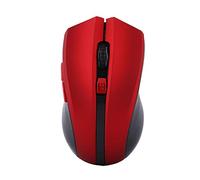 QANYEGN Souris de Jeu Optique Universelle, Souris mécanique sans Fil Mobile, Souris de Joueur d'ordinateur Optique pour Jeux informatiques (Rouge)
