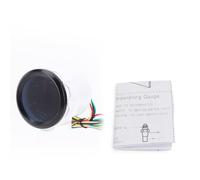 QANYEGN Tachometer, 55mm Diameter Boat Tacometro, Black Panel 8000 RPM Tachometer Tach Gauge for 1 to 8 Cylinder Gas Powered Engine