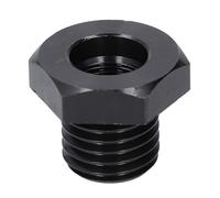 QANYEGN Woodworking Lathe Headstock Spindle Adapter, Thread Chuck Insert Adaptor Steel Faceplate 3/4in X 16tpi to 1in X 8tpi