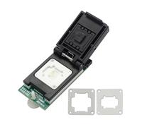 Qaoelf Ensemble d'adaptateurs Outil Essentiel T76 Programmation Plastique | Adaptateurs EMMC BGA153/BGA169 pour programmer T76 avec fiabilité et précision, corps en plastique.