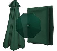 QAONEAY Umbrella Cloth Cover Replacement Patio, 6.5ft 9ft 10ft Round Canopy, 8 Ribs Sun Shade Anti-UV(Red,200cm/6. 8Ribs)(Burgundy,200cm/6.5ft 8Ribs)