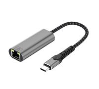 Qaonsciug Adaptateur USB 3.0 vers Ethernet USB Type C vers 1000 Mbps Ethernet Convertisseurs pour ordinateurs portables Adaptateur réseau USB vers RJ45