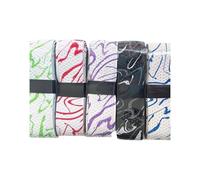 Qaonsciug Bandes en polyuréthane pour batte, bande élastique résistante à l'usure, bande anti-transpiration pour raquettes de tennis, installation rapide