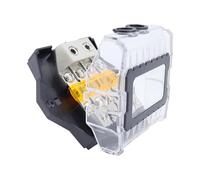 Qaonsciug Bloc de distribution d'énergie pour yacht maritime - Réponse rapide - Convient pour améliorer les performances des systèmes sonores Vedio - Fusibles - Distributeur d'alimentation