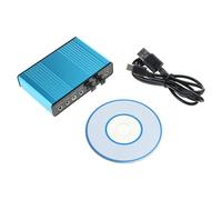 Qaonsciug Boîtier de carte son surround 3D USB 5.1/7.1 avec entrée SPDIF et micro pour PC/jeux ou amateurs de musique K Song Home Cinéma