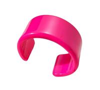 Qaonsciug Bracelet tendance en résine confortable à porter - Design artistique unique pour garde-robe - Design simple en résine, taille unique, Comme décrit