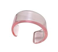 Qaonsciug Bracelet tendance en résine confortable à porter - Design artistique unique pour garde-robe - Design simple en résine, taille unique, Comme décrit