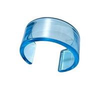 Qaonsciug Bracelet tendance en résine confortable à porter - Design artistique unique pour garde-robe - Design simple en résine, taille unique, Comme décrit