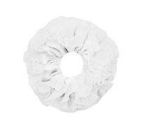 Qaonsciug Chouchous à cheveux avec bordure volantée - Élastique - Élastique - Printemps - Photographie - Queue - Tenue de couleur unie - Corde à cheveux pour fille