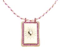 Qaonsciug Collier élégant inspiré du tarot avec pendentif en forme de carte de tarot pour des tenues élégantes