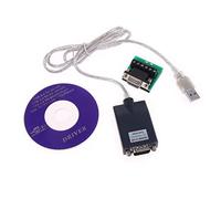 Qaonsciug Convertisseur industriel USB vers RS485-RS422 - Protection de mise à niveau - Convertisseur RS485 - Compatibilité 2.0 - Câble de connexion standard