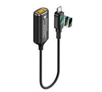 Qaonsciug Convertisseurs de type C - Installation sans outil - Connectivité sans couture pour un usage professionnel et professionnel - Convertisseurs portables pour les voyages d'affaires