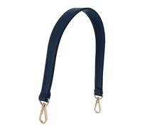 Qaonsciug Élégante sangle de sac courte en cuir synthétique - Accessoire de rechange pour sac à main - Convient pour le shopping décontracté et le bureau - Bandoulière amovible multifonction, bleu