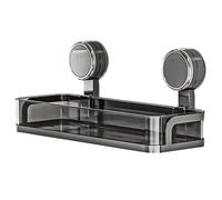 Qaonsciug Étagère de rangement à ventouse pour salle de bain Wasy Installation Wasy Organiseur de salle de bain Convient à tous les murs lisses