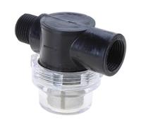 Qaonsciug Filtre de pompe à eau 1/2" - Embout de tuyau en ligne - Filtre pulvérisateur vissable - Pour pompes à eau, camping-cars, bateaux