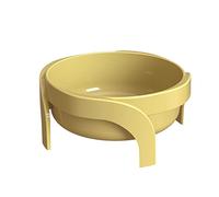 Qaonsciug Gamelle surélevée pour petit chien - Gamelle d'eau de 14 cm de large avec support pour chats et chiots - Convient aux moustaches - Grand chien surélevé avec support pour petits chiens