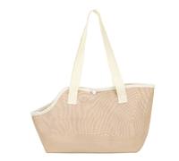 Qaonsciug Grand sac à bandoulière pour chats - Sac de transport pour chats - Pour promener les animaux de compagnie - Voyage en plein air - Sac de voyage en plein air