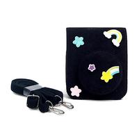 Qaonsciug Housse de protection souple pour 12 appareils photo instantanés Noir