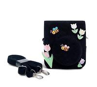 Qaonsciug Housse de protection souple pour 12 appareils photo instantanés Noir