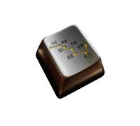 Qaonsciug Keycap The Big Dipper Touches en métal de remplacement pour claviers mécaniques